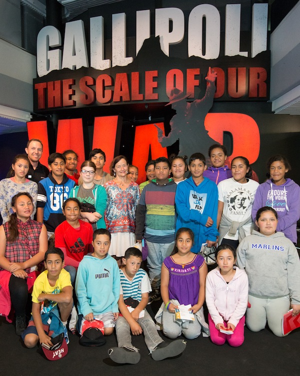 Wellington Community Fund 1,000 children experience Gallipoli